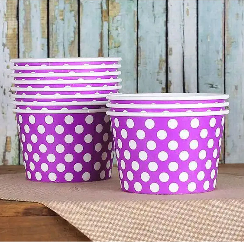  Ice Cream Cups Dot Pape